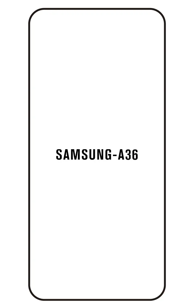 Samsung A36 5G Přední Hydrogel ochranná fólie
