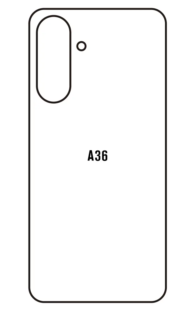 Samsung A36 5G Zadní Hydrogel ochranná fólie