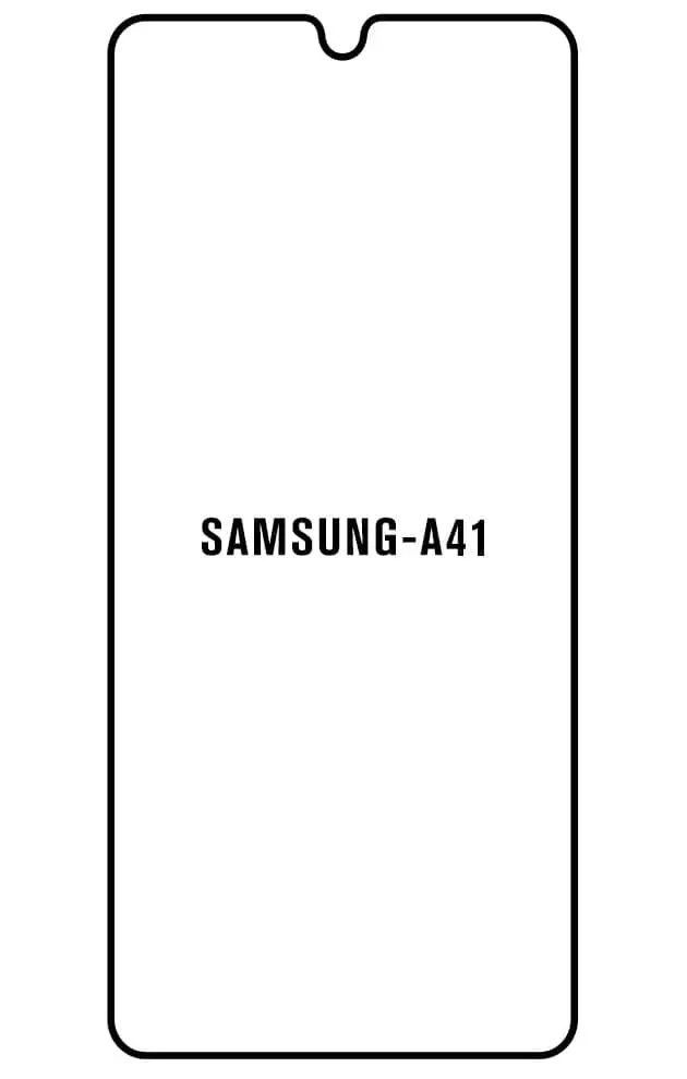 Samsung A41 Přední Hydrogel ochranná fólie