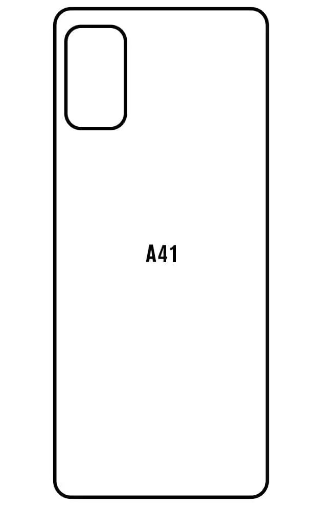 Samsung A41 Zadní Hydrogel ochranná fólie