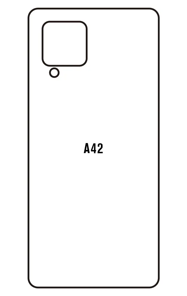 Samsung A42 5G Zadní Hydrogel ochranná fólie
