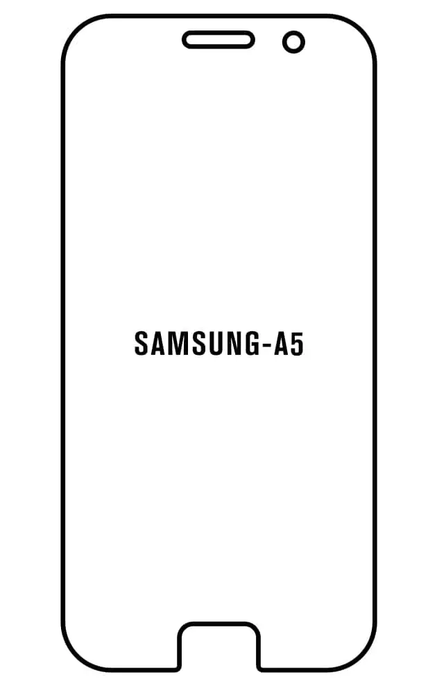 Samsung A5 2017 Přední Hydrogel ochranná fólie