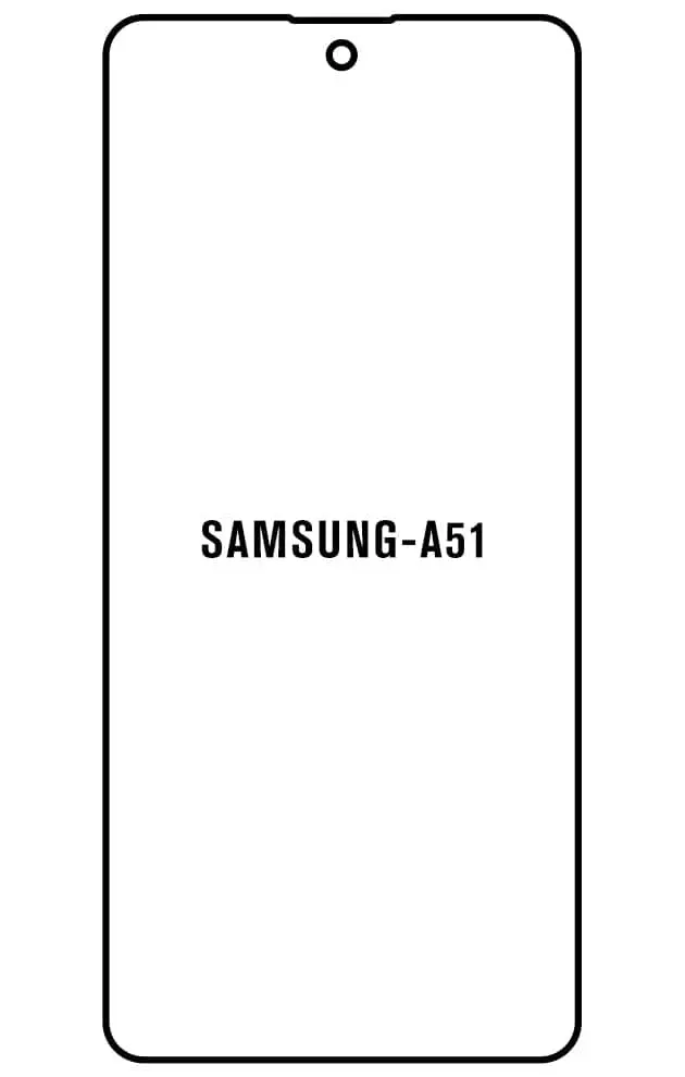 Samsung A51 5G Přední Hydrogel ochranná fólie