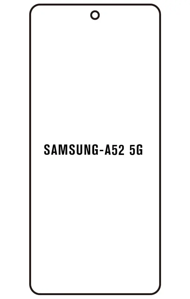 Samsung A52 5G / A52 Přední Hydrogel ochranná fólie