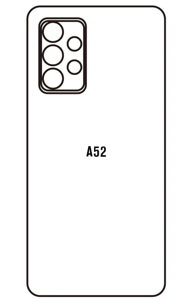 Samsung A52 5G / A52 Zadní Hydrogel ochranná fólie