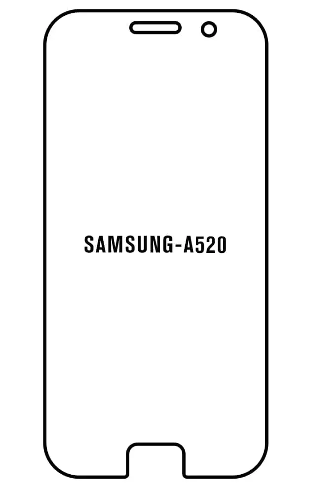 Samsung A520 Přední Hydrogel ochranná fólie