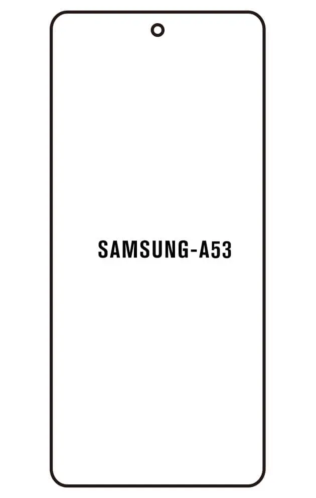 Samsung A53 5G Přední Hydrogel ochranná fólie