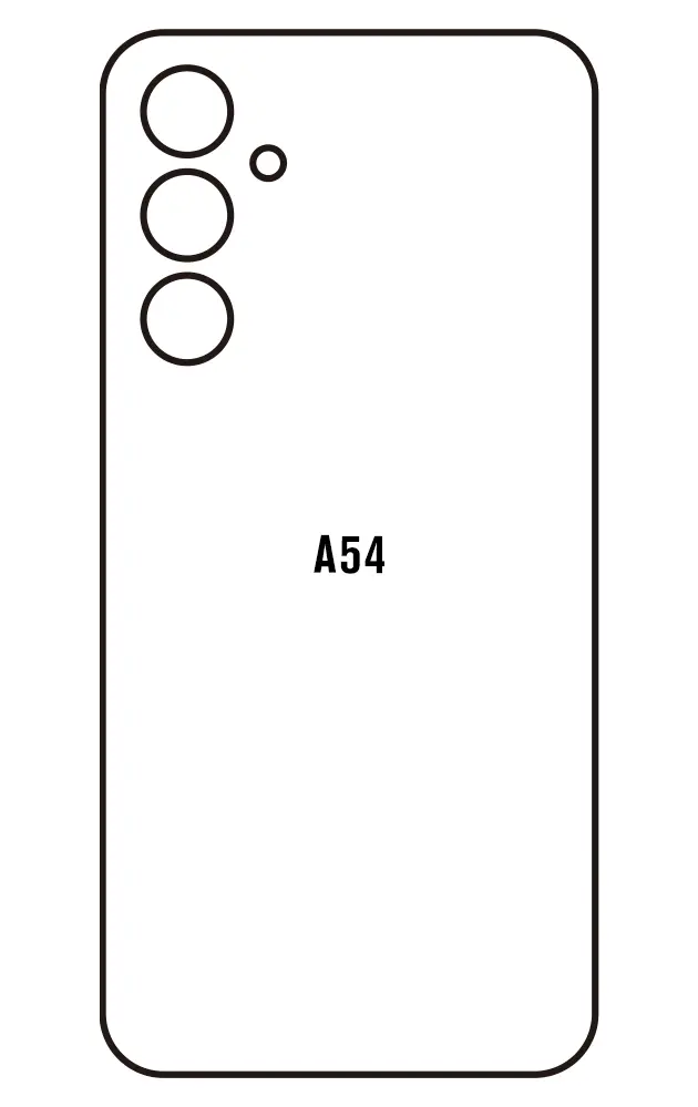 Samsung A54 5G Zadní Hydrogel ochranná fólie