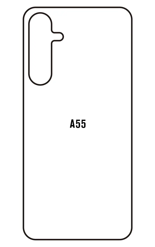 Samsung A55 5G Zadní Hydrogel ochranná fólie