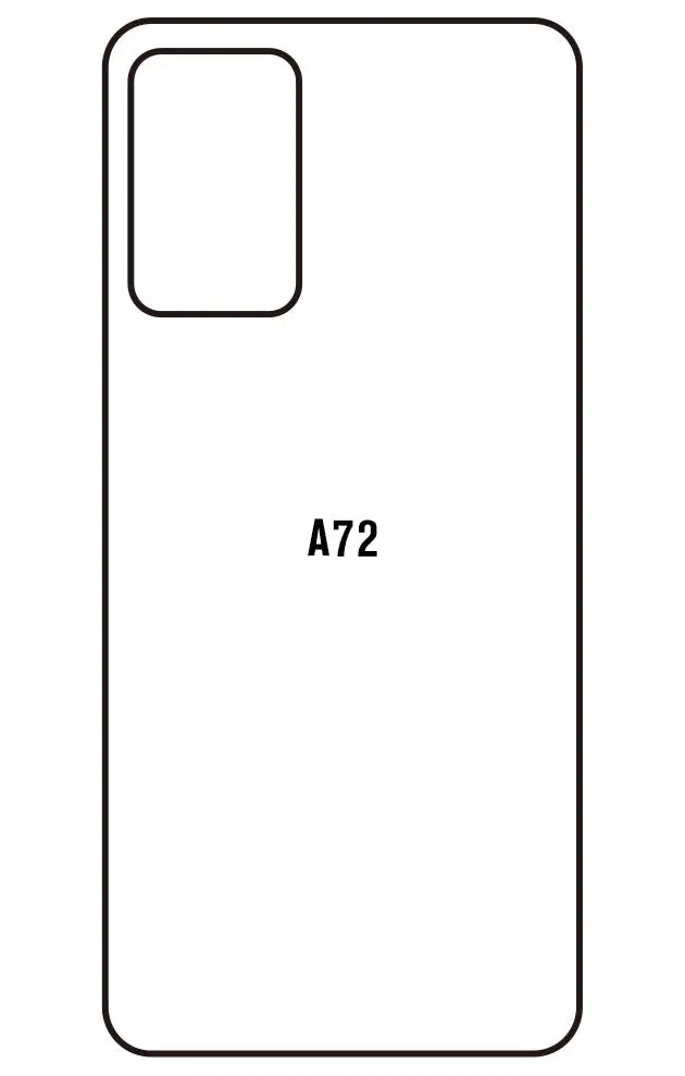 Samsung A72/A72 5G Zadní Hydrogel ochranná fólie