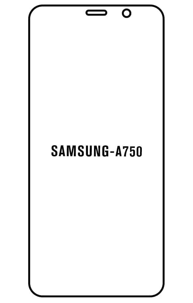 Samsung A750 Přední Hydrogel ochranná fólie