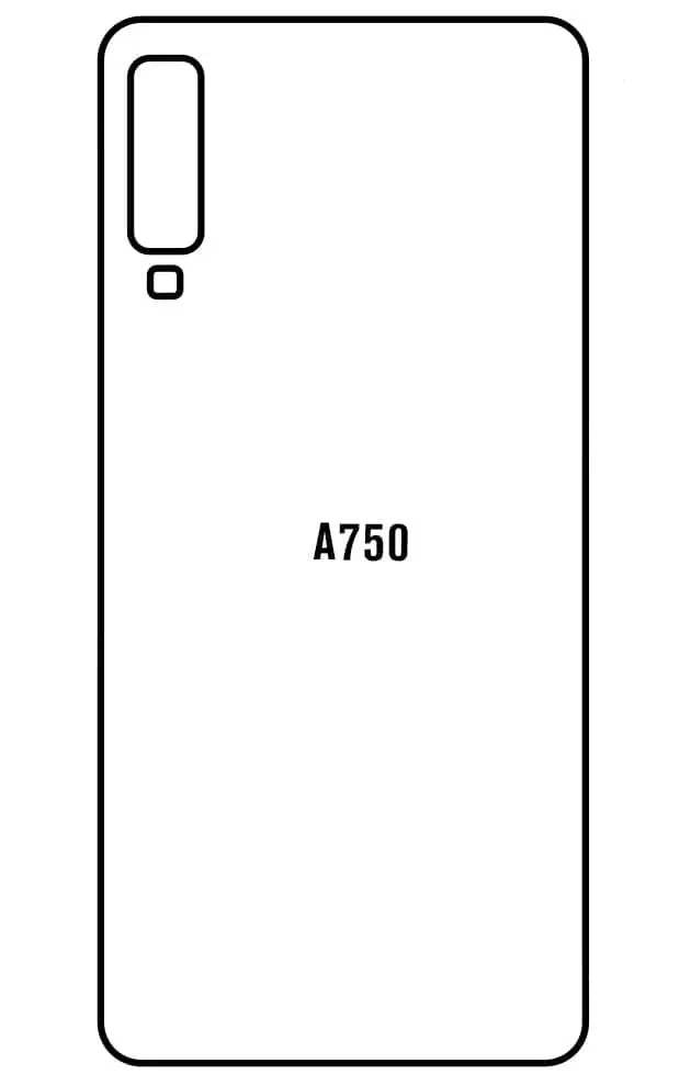 Samsung A750 Zadní Hydrogel ochranná fólie