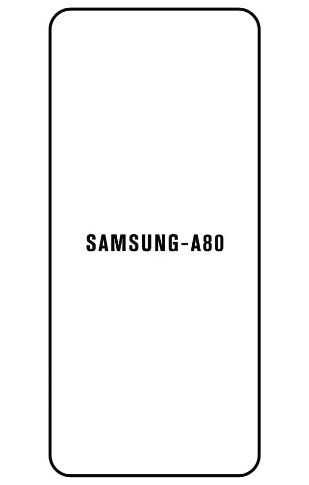 Samsung A80/A90 Přední Hydrogel ochranná fólie