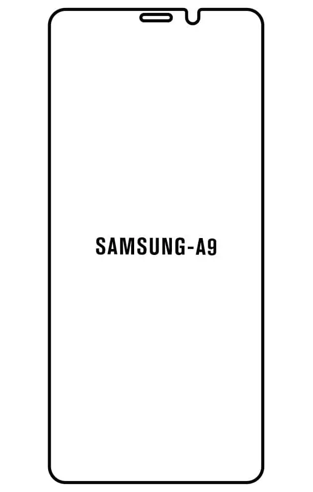 Samsung A9 2018 Přední Hydrogel ochranná fólie