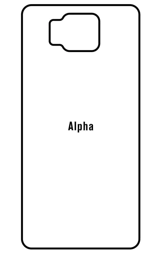 Samsung Alpha Zadní Hydrogel ochranná fólie