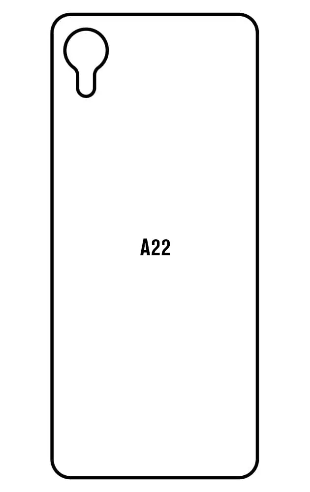Samsung Galaxy A22 5G Zadní Hydrogel ochranná fólie