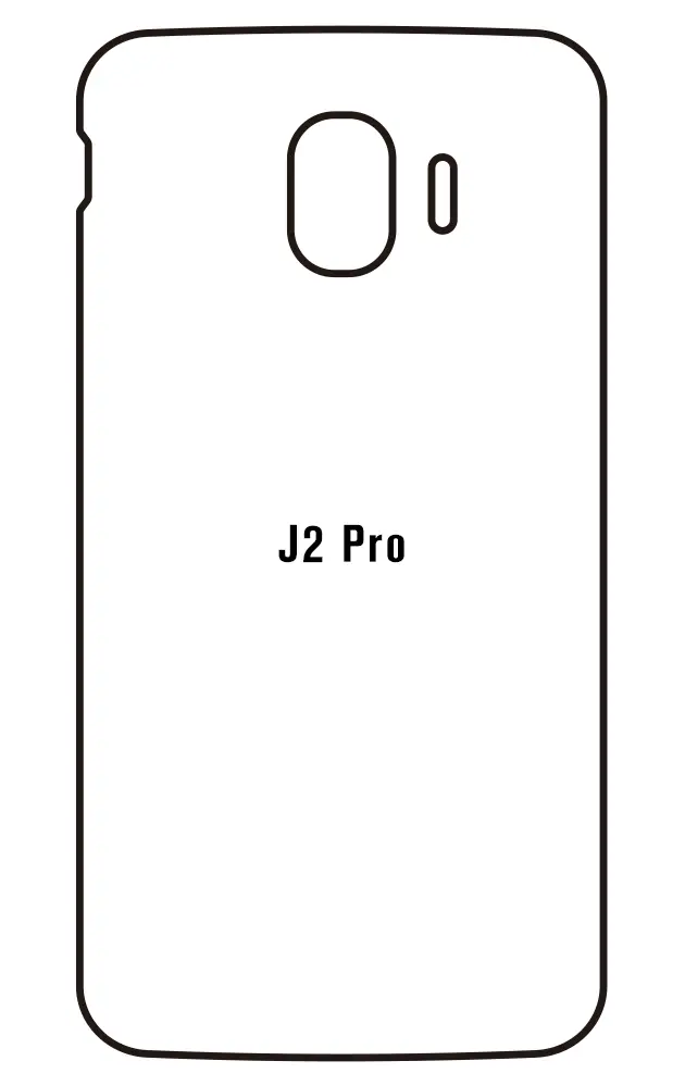 Samsung J2 Pro 2018 Zadní Hydrogel ochranná fólie