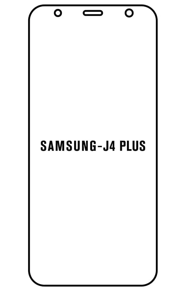 Samsung J4+ Přední Hydrogel ochranná fólie