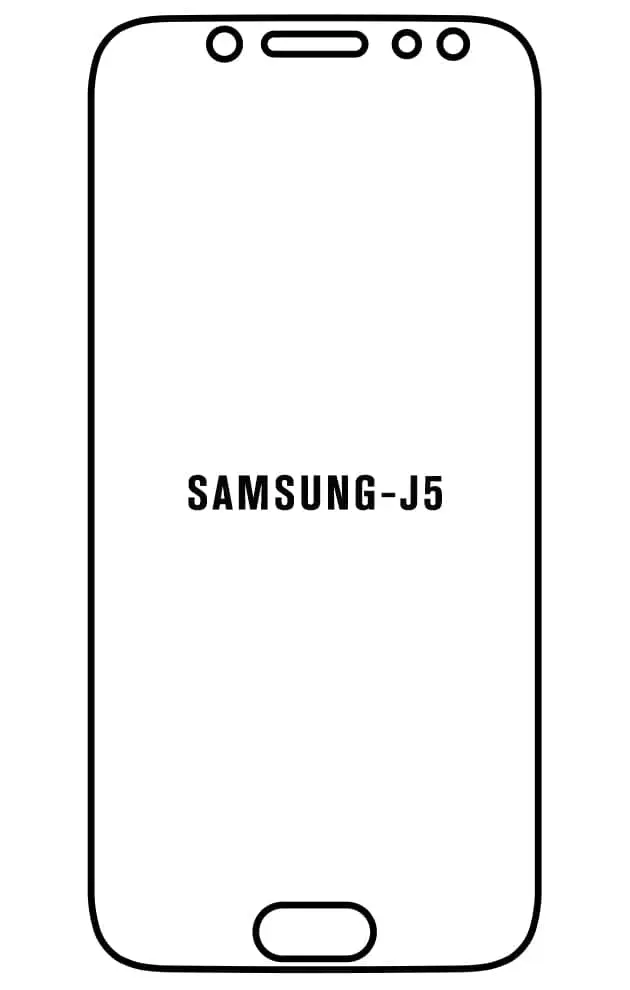 Samsung J5 2017 Přední Hydrogel ochranná fólie