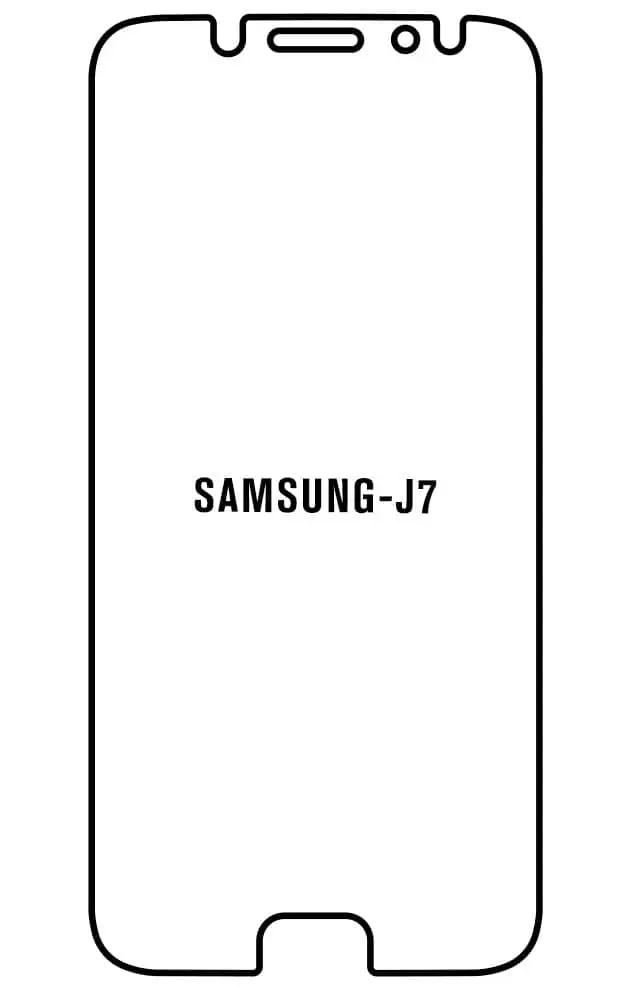 Samsung J7 2017 Přední Hydrogel ochranná fólie