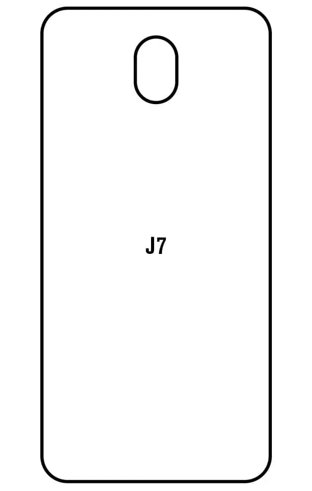 Samsung J7 2017 Zadní Hydrogel ochranná fólie