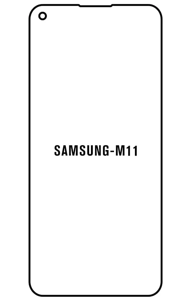 Samsung M11 Přední Hydrogel ochranná fólie