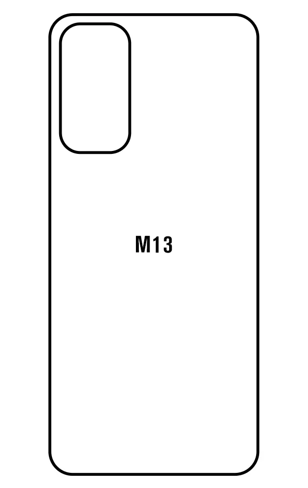 Samsung M13 Zadní Hydrogel ochranná fólie