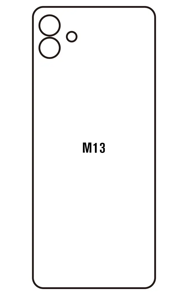 Samsung M13 5G Zadní Hydrogel ochranná fólie