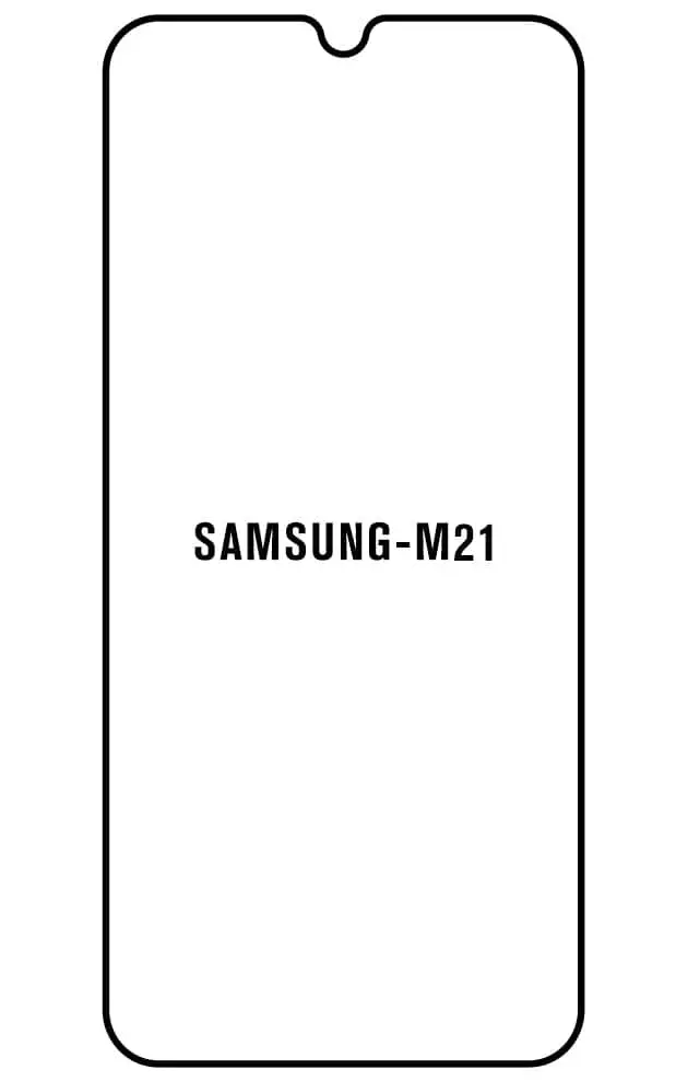 Samsung M21 Přední Hydrogel ochranná fólie