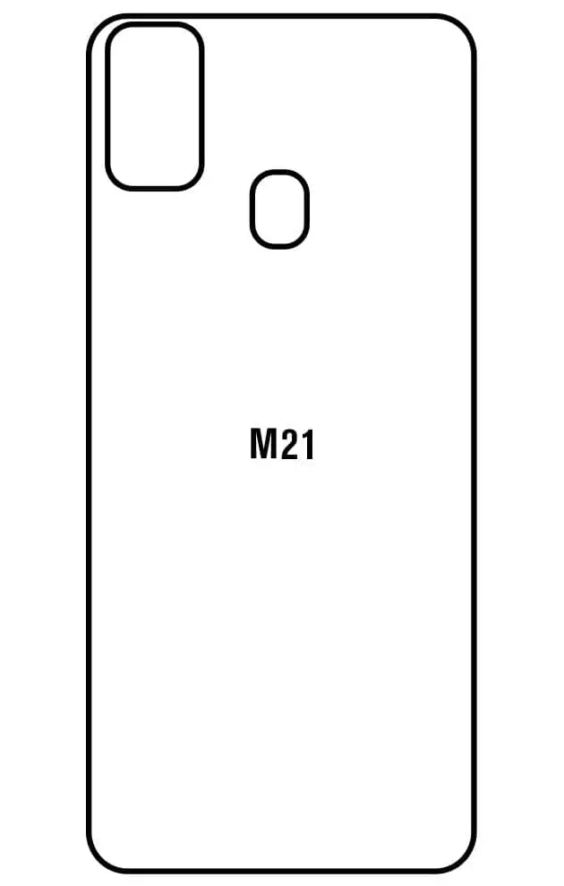 Samsung M21 Zadní Hydrogel ochranná fólie
