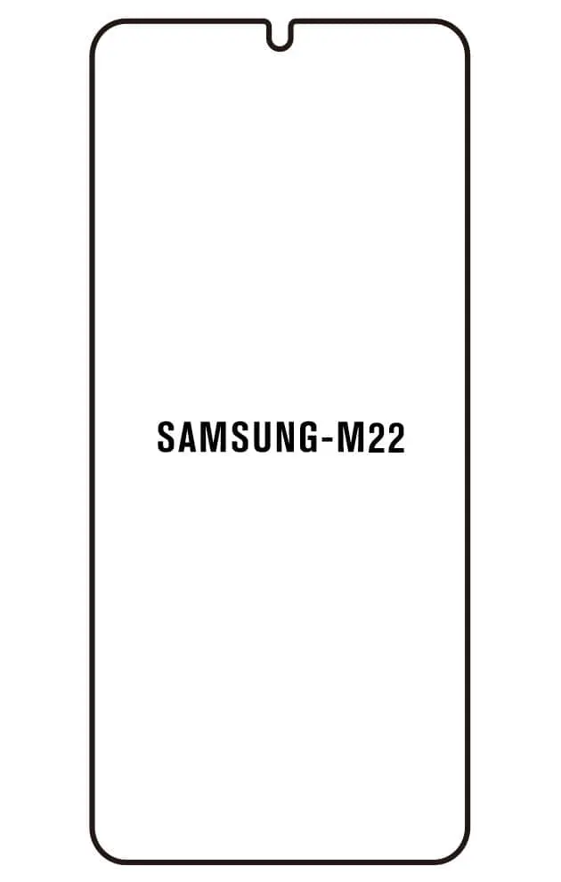 Samsung M22 Přední Hydrogel ochranná fólie