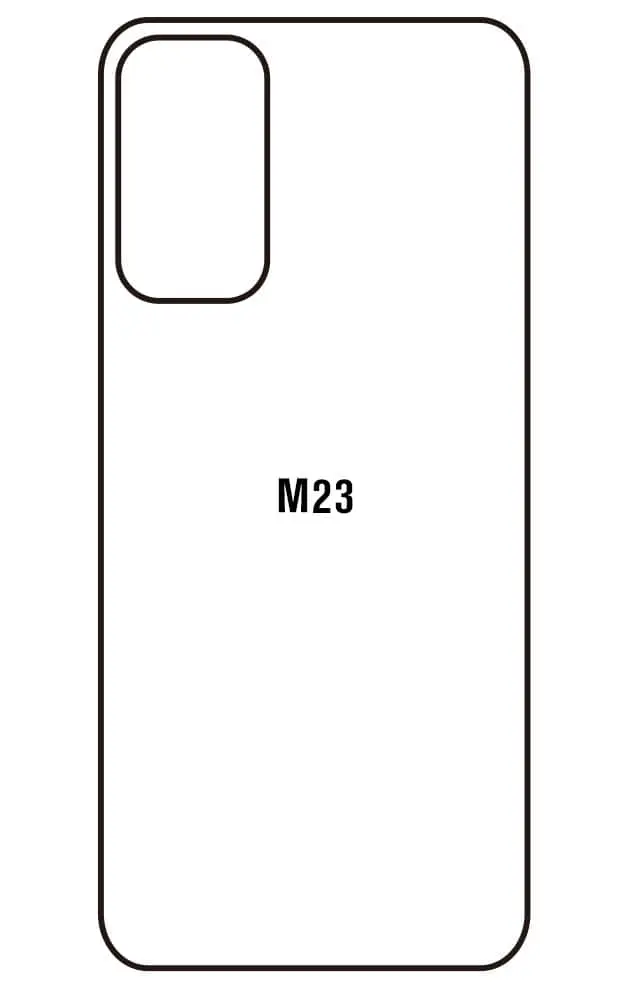Samsung M23 Zadní Hydrogel ochranná fólie