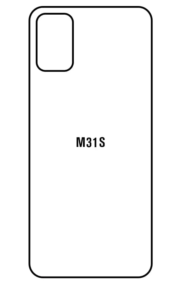 Samsung M31S Zadní Hydrogel ochranná fólie