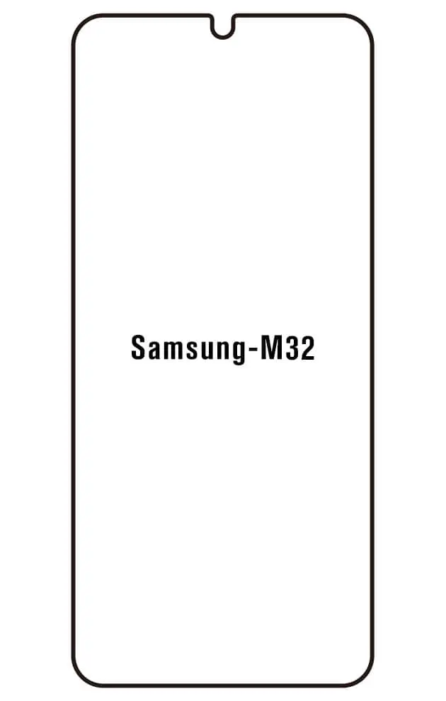Samsung M32 5G Přední Hydrogel ochranná fólie