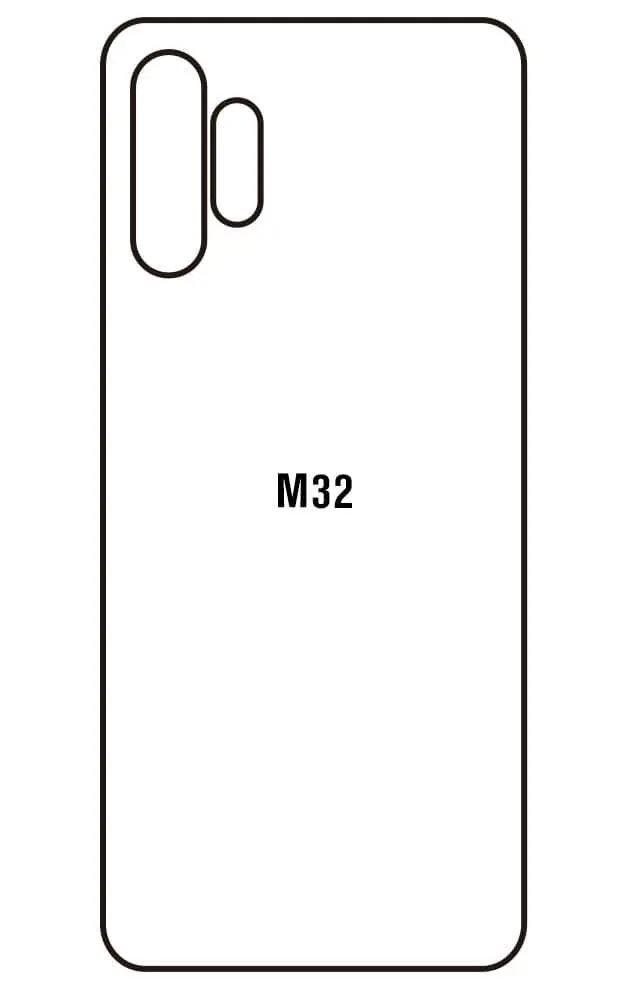 Samsung M32 5G Zadní Hydrogel ochranná fólie