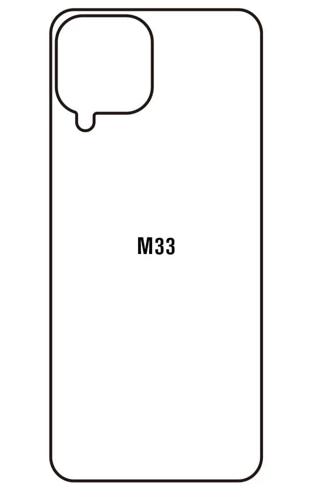 Samsung M33 Zadní Hydrogel ochranná fólie