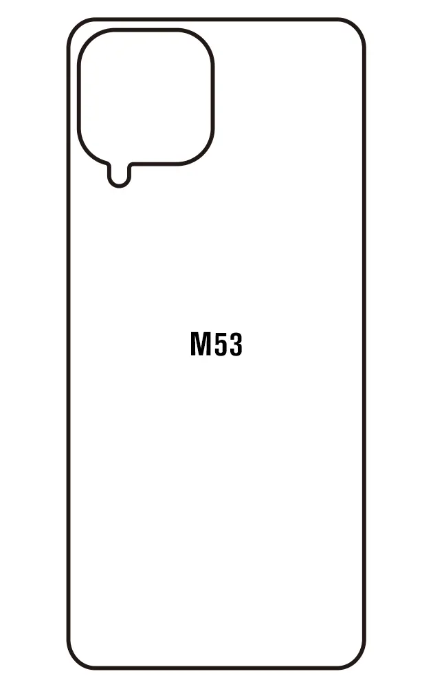 Samsung M53 5G Zadní Hydrogel ochranná fólie