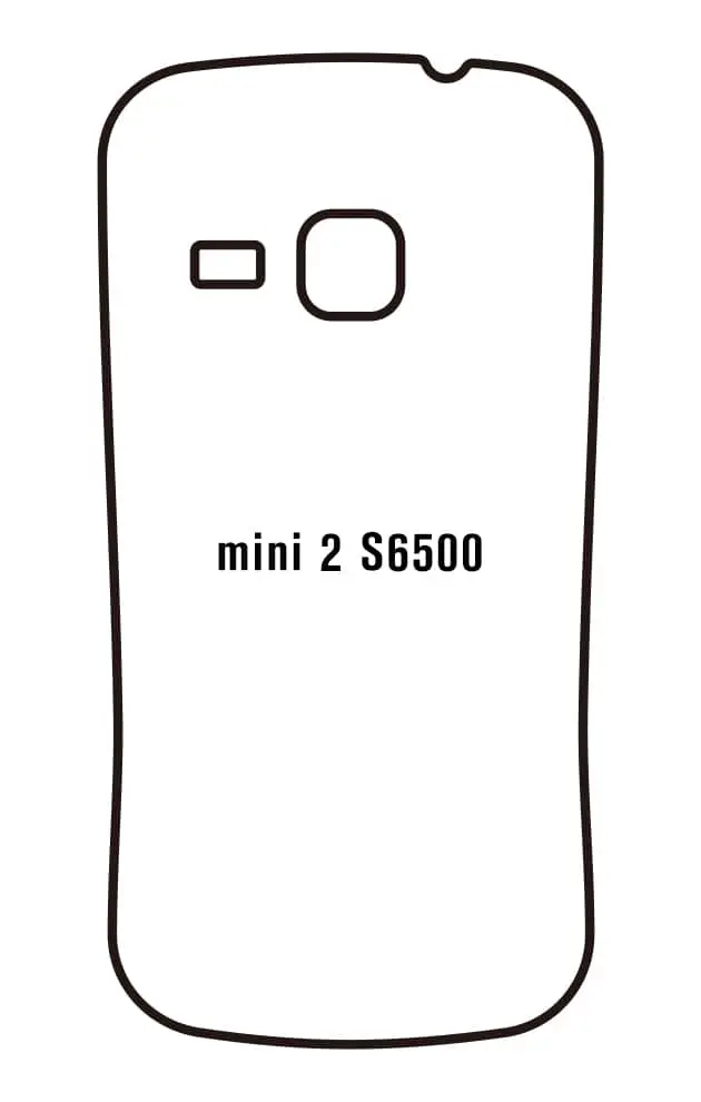 Samsung mini 2 S6500 Zadní Hydrogel ochranná fólie
