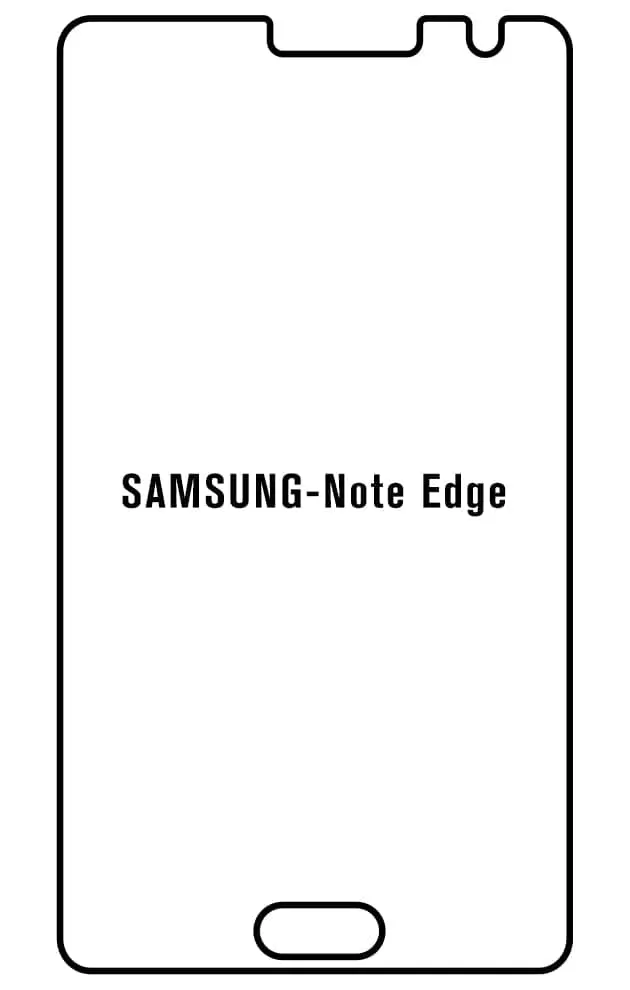 Samsung Note Edge Přední Hydrogel ochranná fólie