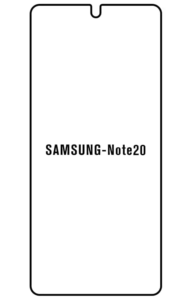 Samsung Note20 Přední Hydrogel ochranná fólie