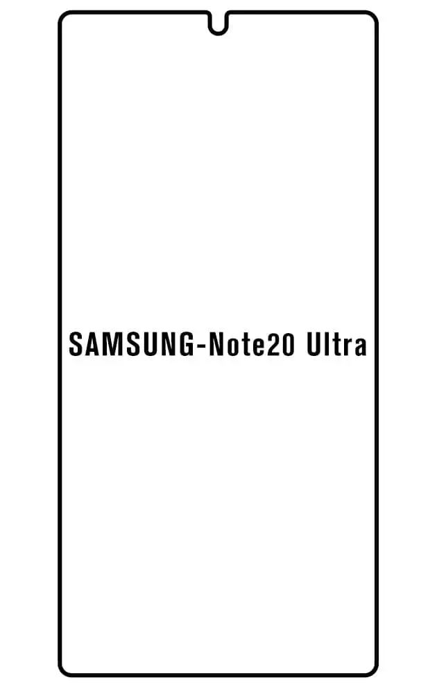 Samsung Note20 Ultra Přední Hydrogel ochranná fólie
