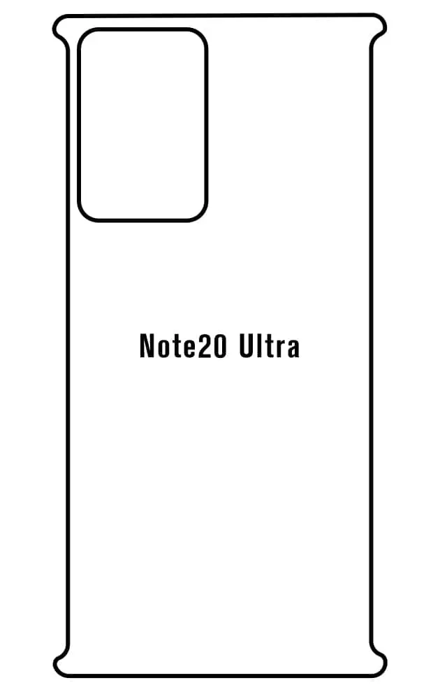 Samsung Note20 Ultra Zadní Hydrogel ochranná fólie