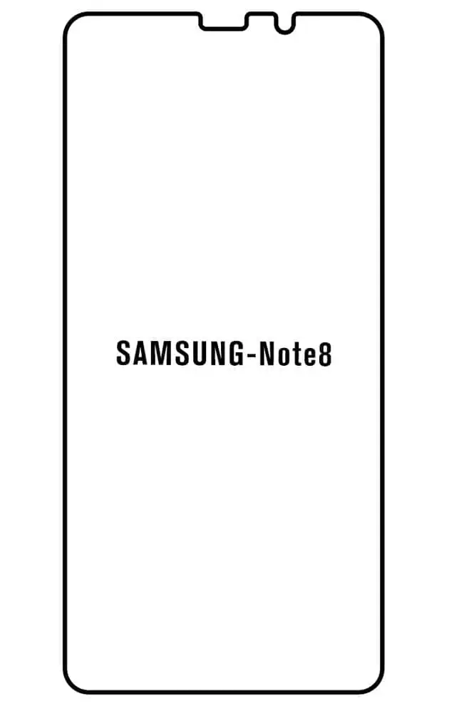 Samsung Note8 Přední Hydrogel ochranná fólie