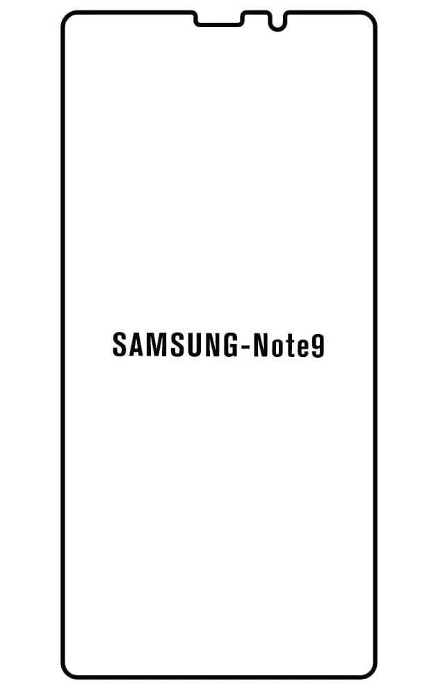 Samsung Note9 Přední Hydrogel ochranná fólie