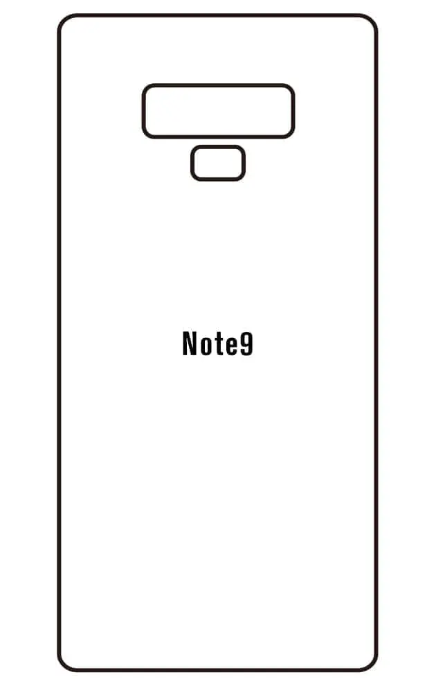 Samsung Note9 Zadní Hydrogel ochranná fólie