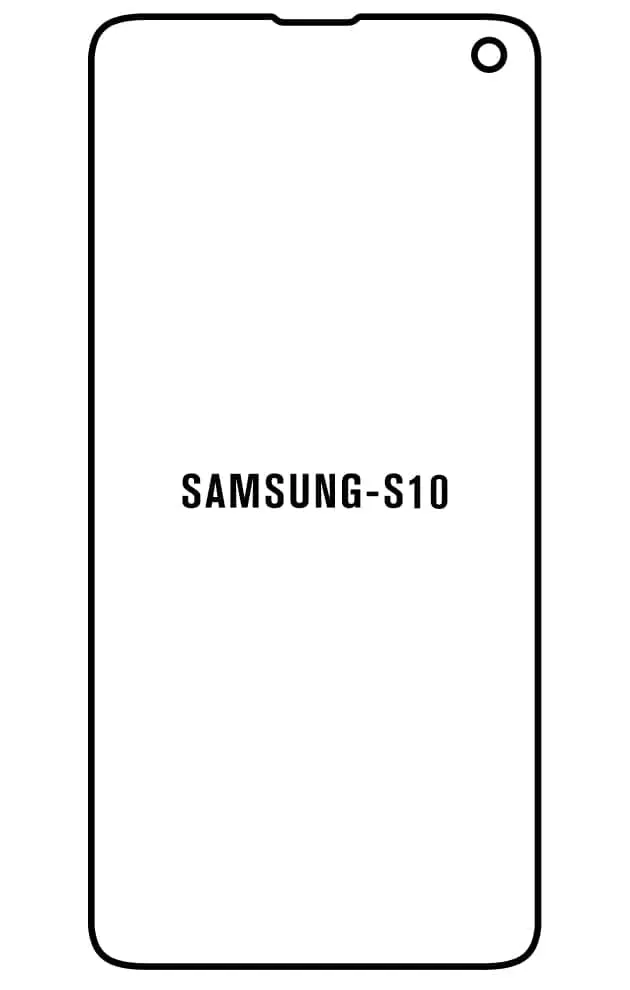 Samsung S10 Přední Hydrogel ochranná fólie