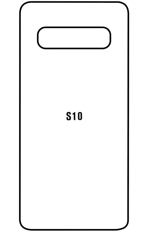 Samsung S10 Zadní Hydrogel ochranná fólie
