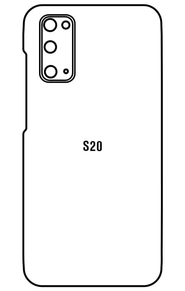 Samsung S20 Zadní Hydrogel ochranná fólie