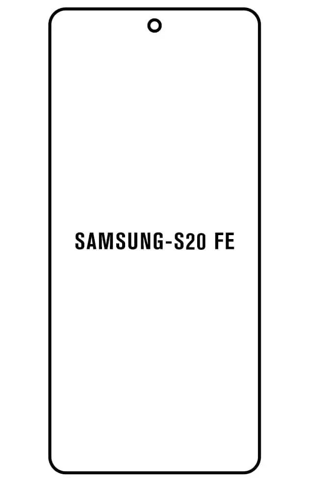 Samsung S20 FE Přední Hydrogel ochranná fólie
