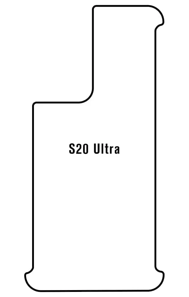 Samsung S20 Ultra / S20 Ultra LTE Zadní Hydrogel ochranná fólie